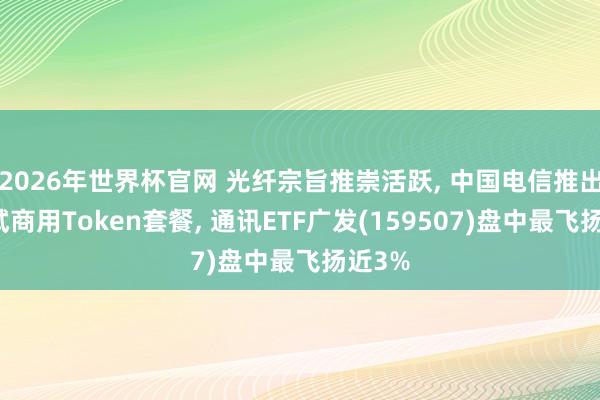 2026年世界杯官网 光纤宗旨推崇活跃， 中国电信推出寰宇试商用Token套餐， 通讯ETF广发(159507)盘中最飞扬近3%